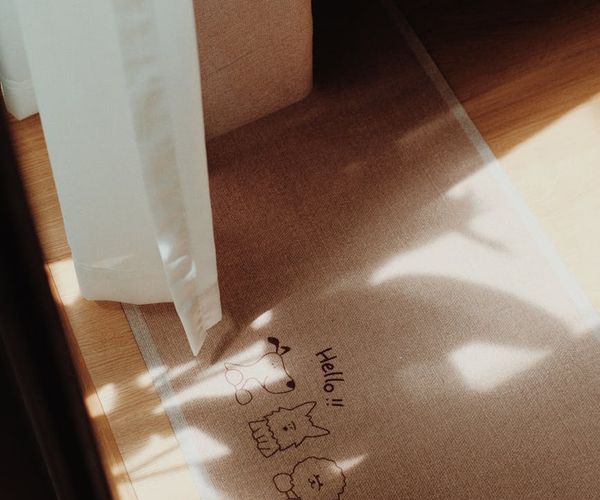 A calm and welcoming studio space with soft lighting.